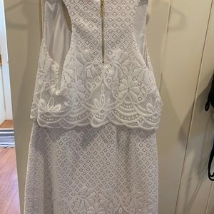 LILY PULITZER WHITE DRESS